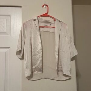 Wilfred Cream Short Sleeve button Blouse